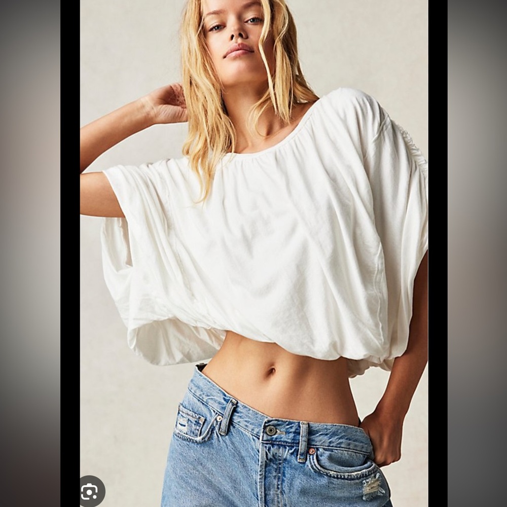 NWT Free People Siesta Bubble Tee